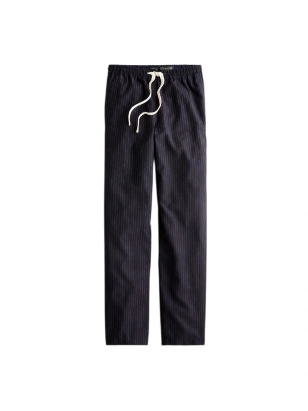 J. Crew Tollegno 1900 Brushed Italian Wool Pinstriped Straight Leg Pants,14